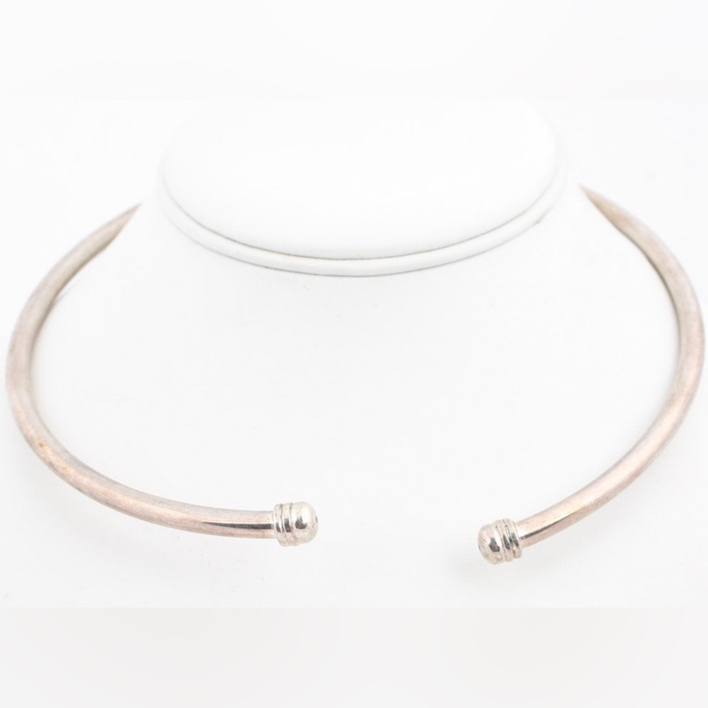 Sterling Silver Collar Necklace